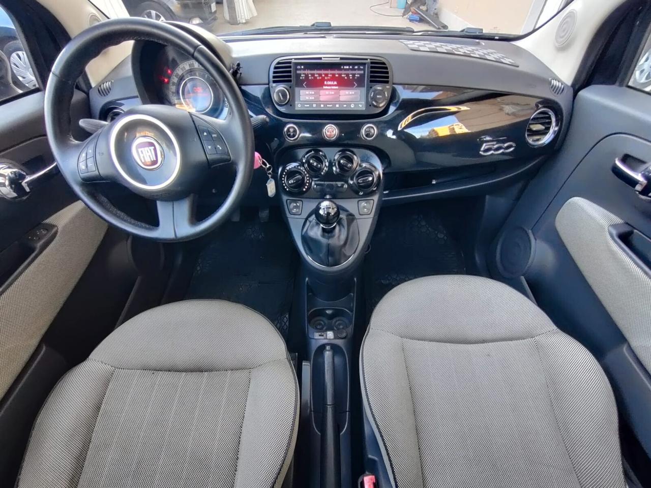 Fiat 500 1.2 benzina tetto panoramico