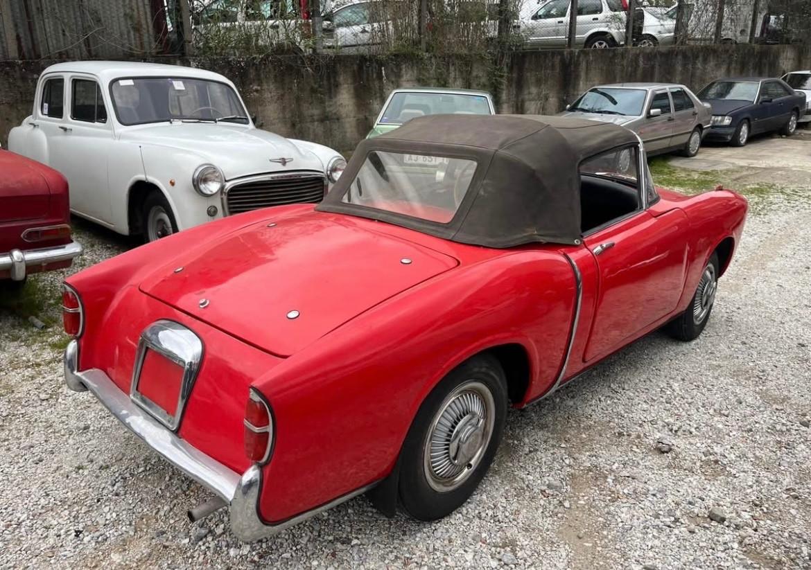 Fiat 1100 TV spider convertibile FUORISERIE Vetture speciali