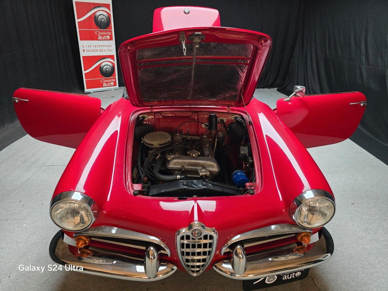 Alfa Romeo Giulietta SPIDER PASSO CORTO ASI con CRS