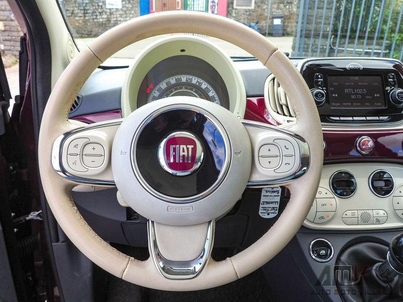 FIAT 500 1.2 Lounge 69 CV OK NEOP.-12 MESI GARANZIA