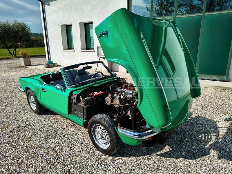 Triumph Spitfire 1978 1500 – Verde Iscritta Storica CRS