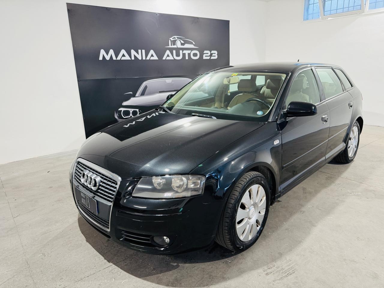 Audi A3 SPB 2.0 16V TDI Ambition*PELLE*NAVI*MANUALE*