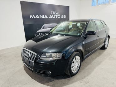 Audi A3 SPB 2.0 16V TDI Ambition*PELLE*NAVI*MANUALE*