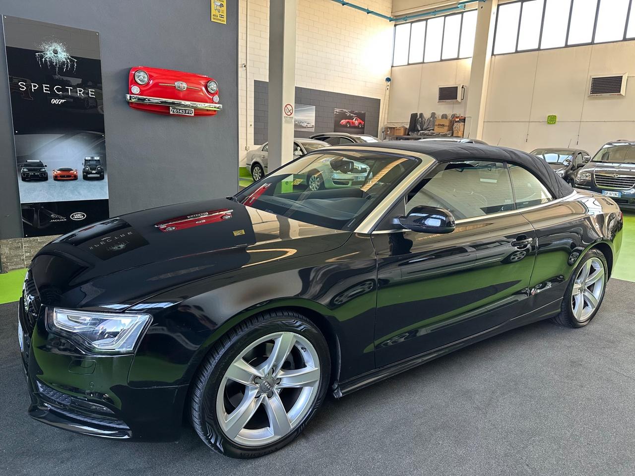 Audi A5 Cabrio 2.0 TDI 190CV multitronic Advanced PELLE-NAVI