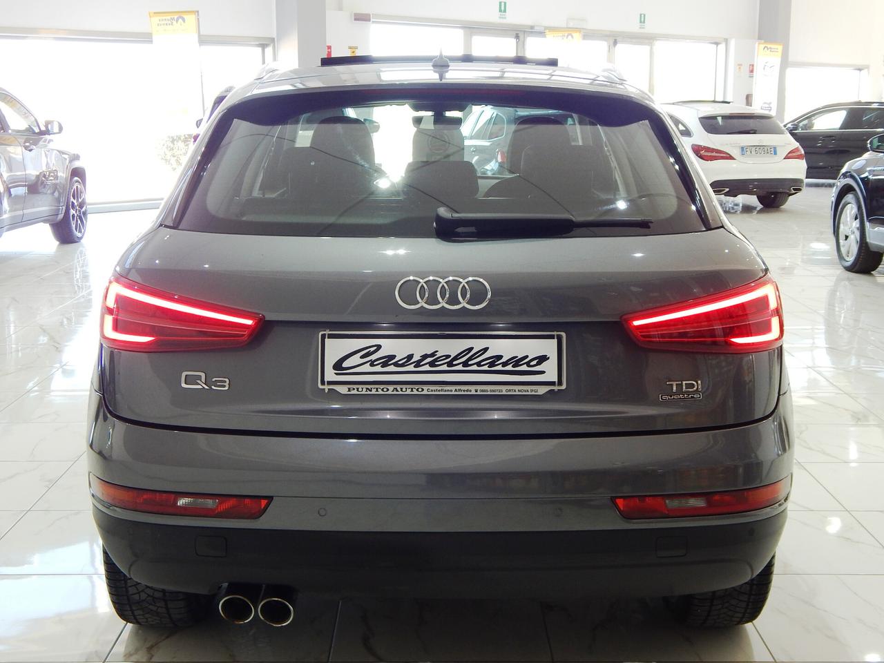 Audi Q3 2.0 TDI Sport quattro 150cv S-Tronic TETTO-NAVI-PARK-XENO