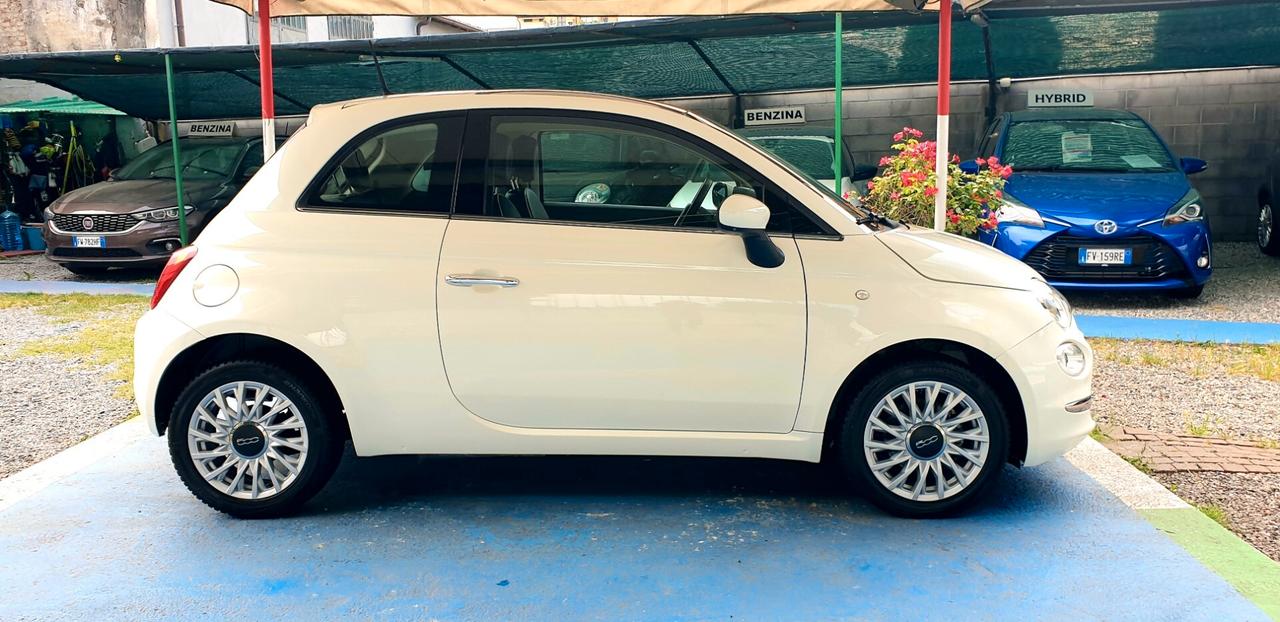FIAT 500 1.2 BENZINA LOUNGE SOLI 25MILA KM EURO 6