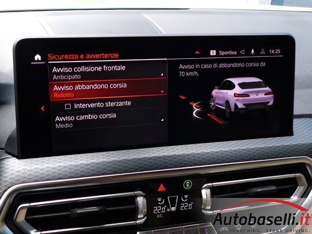 BMW X4 XDRIVE20D IBRIDO 48V MSPORT AUTOMATICA