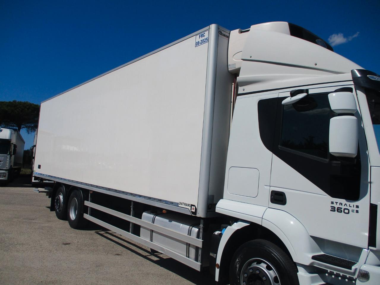 Iveco STRALIS 360 E5 FRIGO+SPONDA 9.60M 23P ATPFNA 08/28