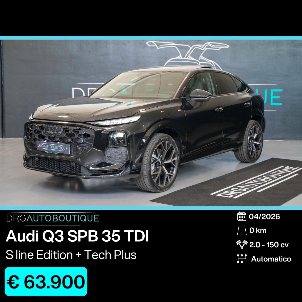 Audi Q3 SPB 35 TDI S tronic S line edition IVAESP/TECH-PLUS/TETTO