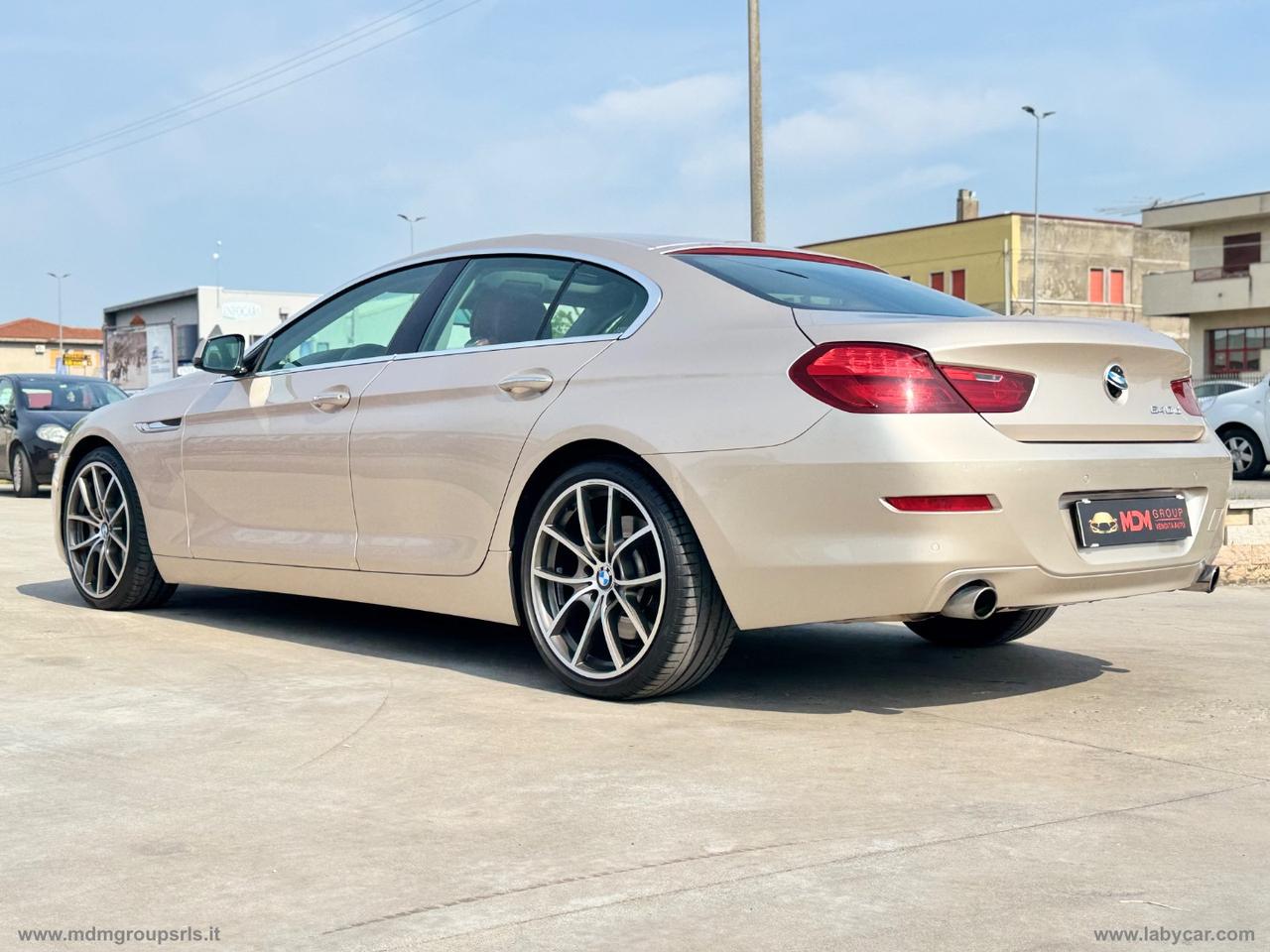 BMW 640d Gran Coupé Futura BANG AND OLUFSEN *TETTO* *INTERNO ROSSO* head-up