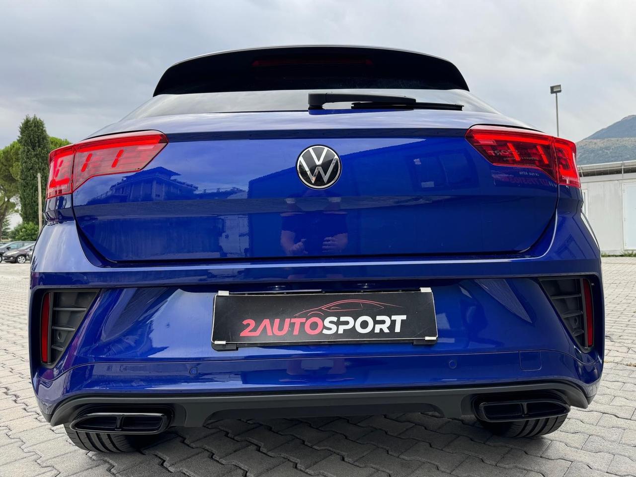 Volkswagen T-Roc 2.0 R LINE TETTO PELLE FULL LED GANCIO TRAINO UNICOPROPRIETARIO TAGLIANDI CASA MADRE VOLKSWAGEN 2023