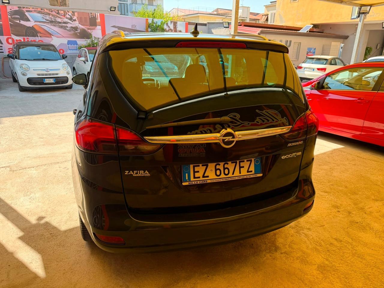 Opel Zafira 1.6cc metano 12 mesi garanzia-2015