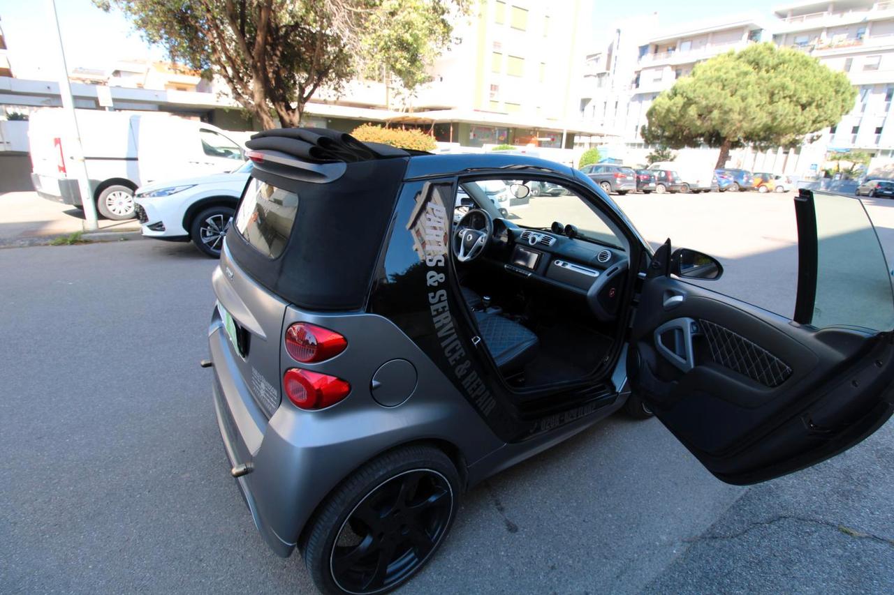 smart forTwo 451 BRABUS 1.0 I TURBO 62 kW cabrio TAILOR MADE