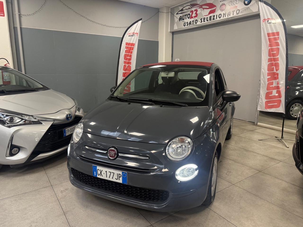 Fiat 500 C 1.0 Hybrid Red 69CV Ok Neopatentati
