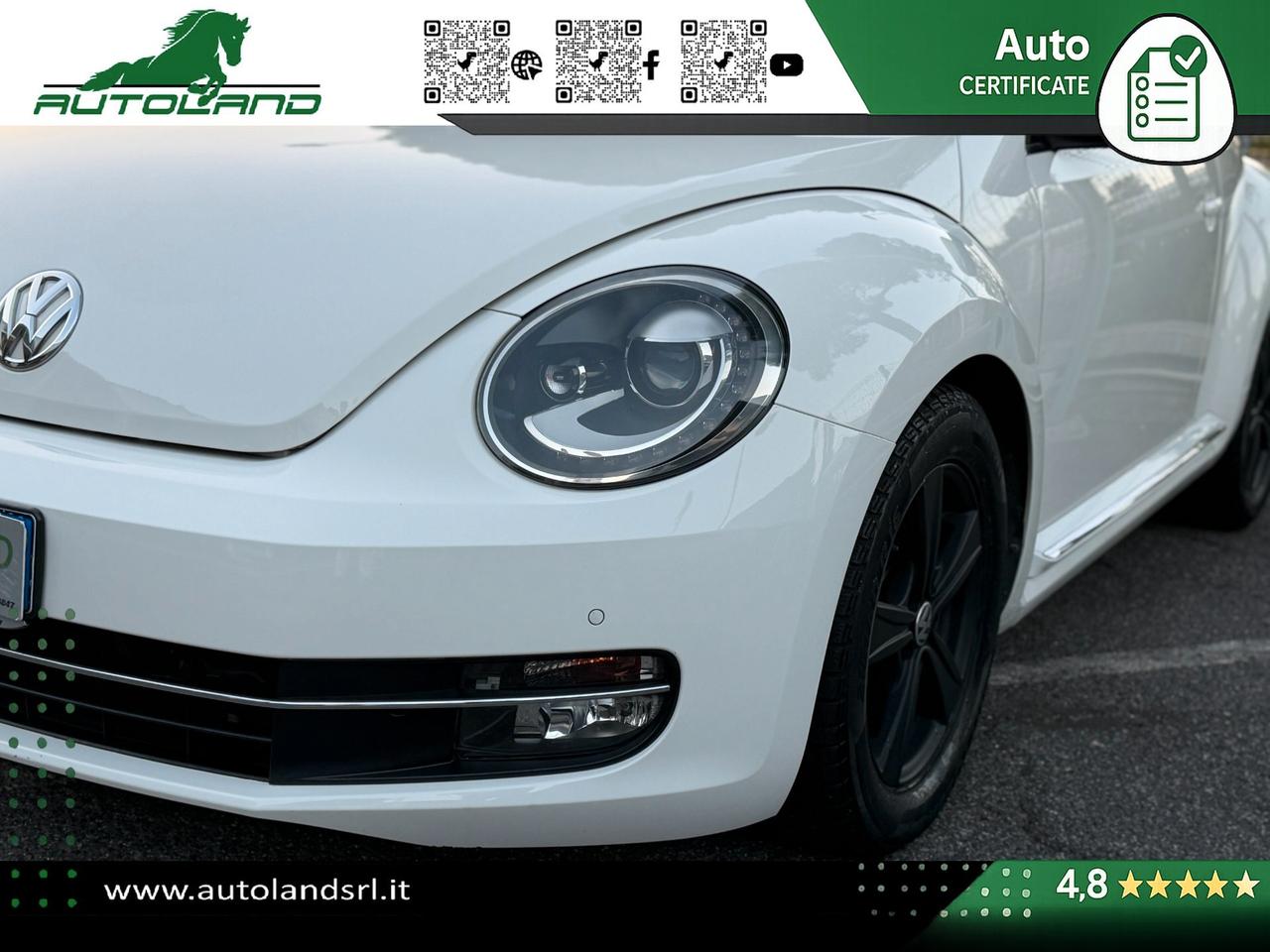 Volkswagen Maggiolino 1.6 tdi Design 105cv dsg