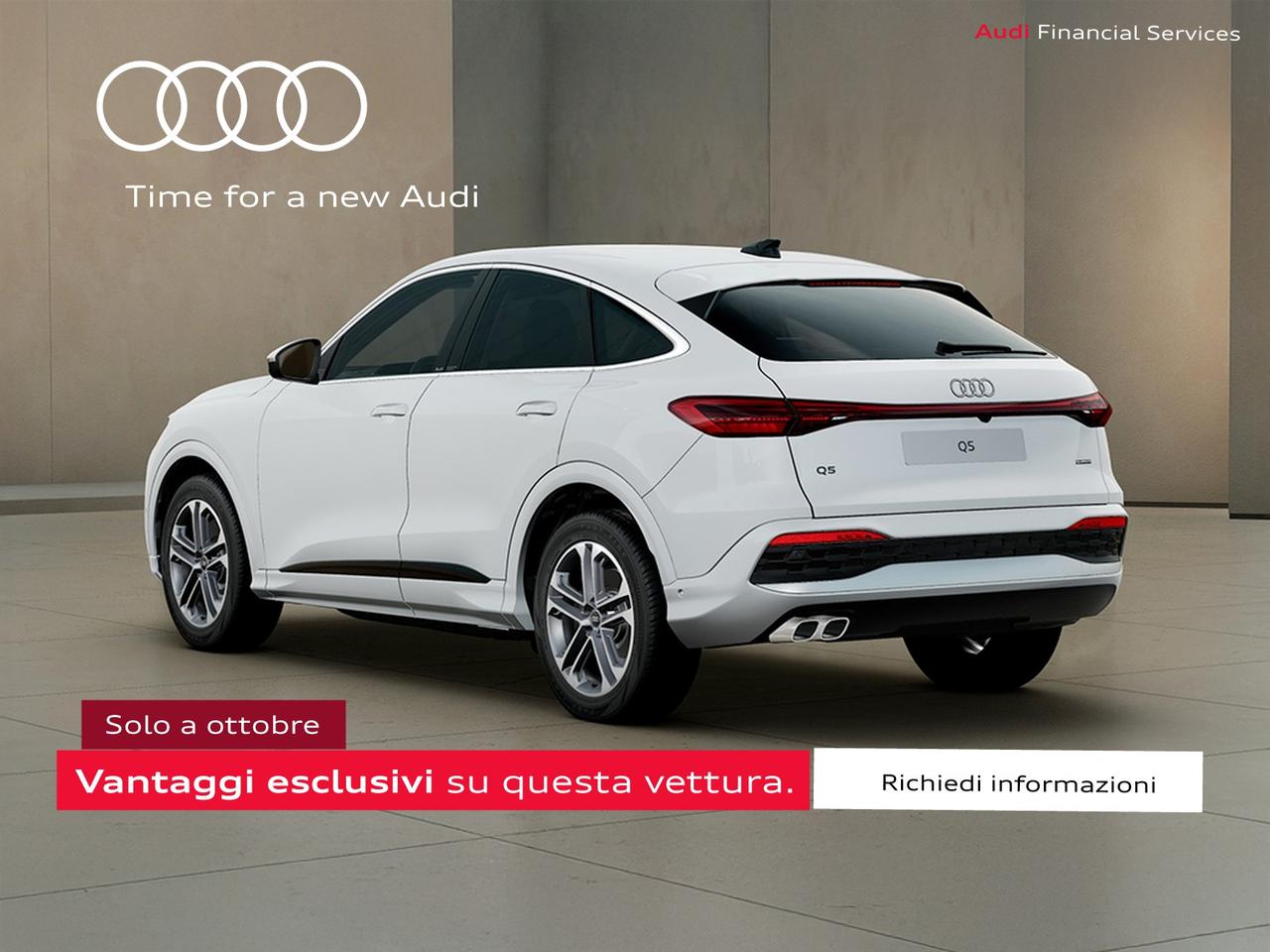 Audi Q5 sportback 2.0 tdi mhev+ business advanced quattro 204cv s-tronic