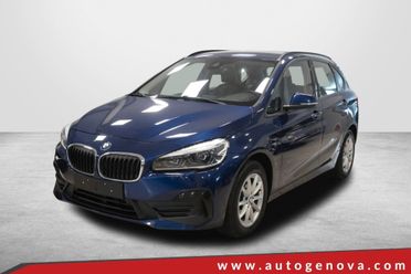 BMW 216D ACTIVE TOURER 116CV 6M. BUSINESS ADVANTAGE ( FARI LED - PELLE - CRUISE - NAVI - PARK ASSISTANT - TELECAMERA POST. )