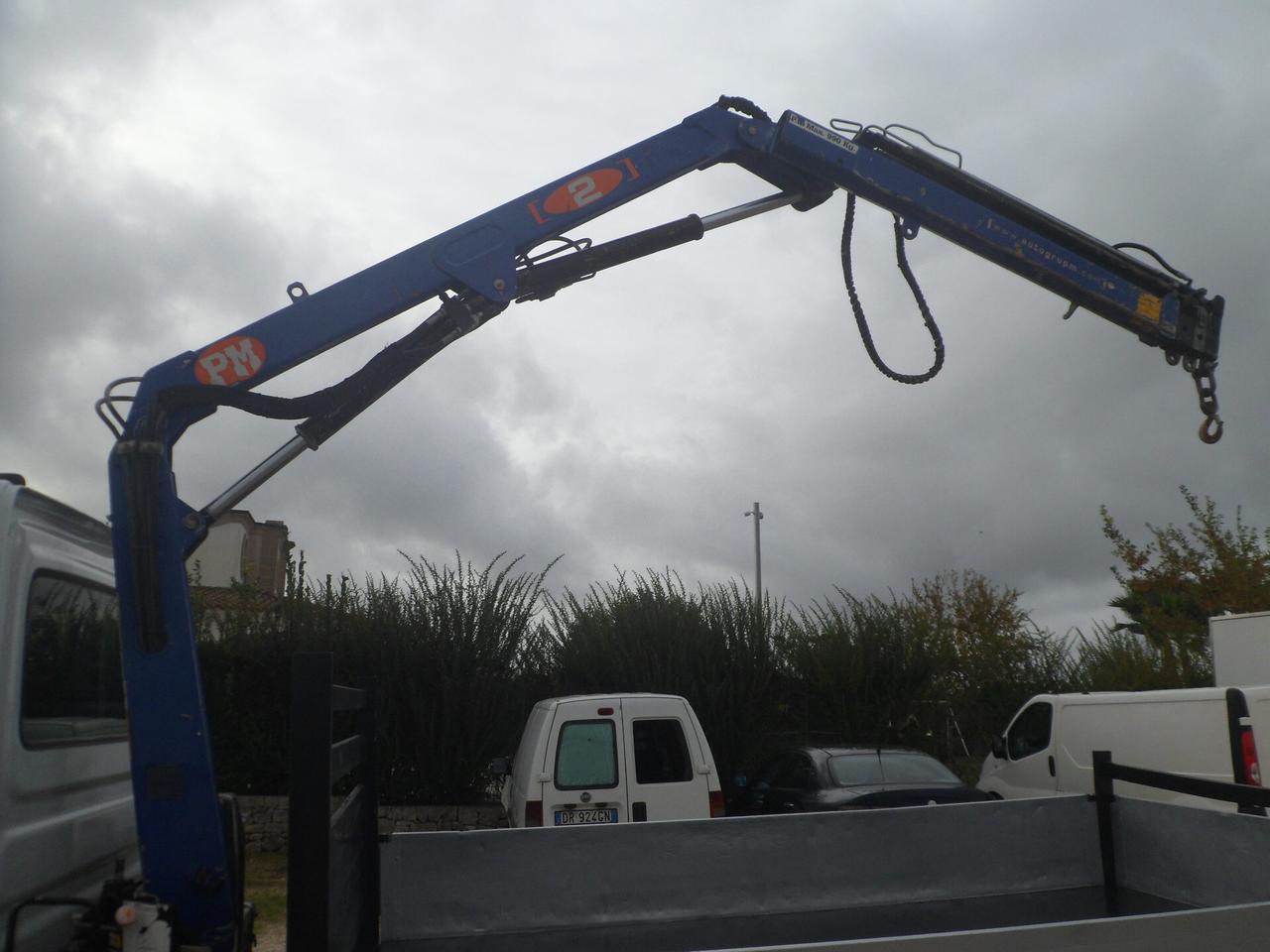 Iveco Daily 35c15 cassone fisso con gru