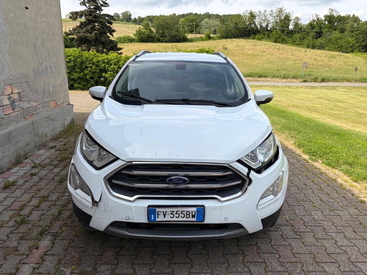 EcoSport 1.0 BENZINA 2019 79MILA KM INCIDENTATO