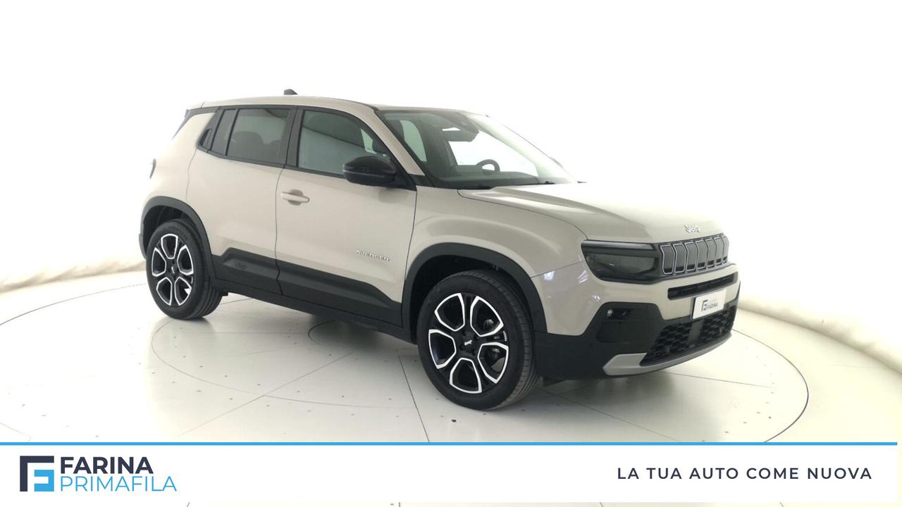 JEEP Avenger - Avenger 1.2 turbo Summit fwd 100cv