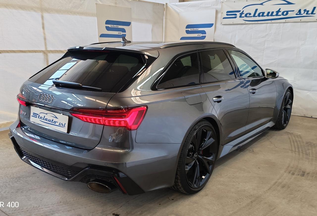 Audi RS6 AVANT 4.0 TFSI QUATTRO DA IMMATRICOLARE