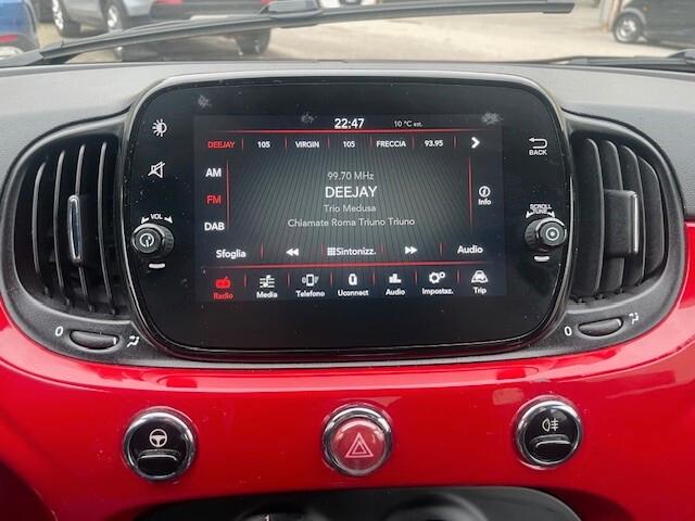 Fiat 500 1.0 Hybrid Red