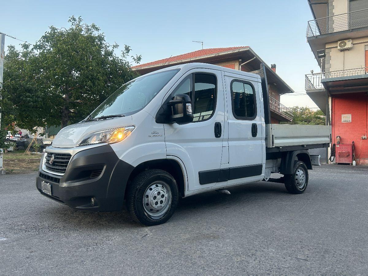 FIAT Ducato 35 MH1 2.0 M-JET CASSONE DOPPIA CABINA 7 PTI-2018
