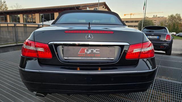 MERCEDES-BENZ E 200 CGI CABRIO BLUEEFFICIENCY TAGLIANDI MB GARANZIA