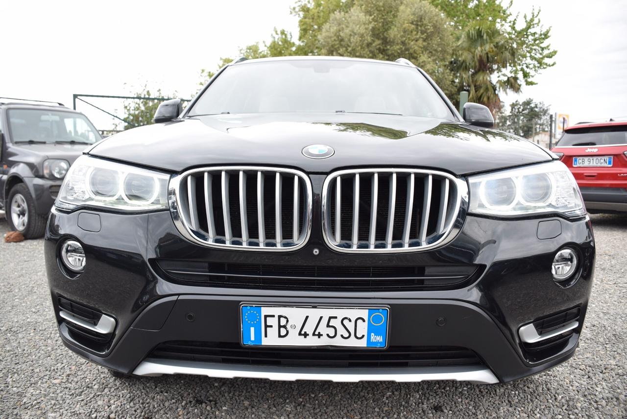 Bmw X3 4X4 xDrive20d AUTOM. xLine TETTO NAVI SENSORI CAM IVA DETR.