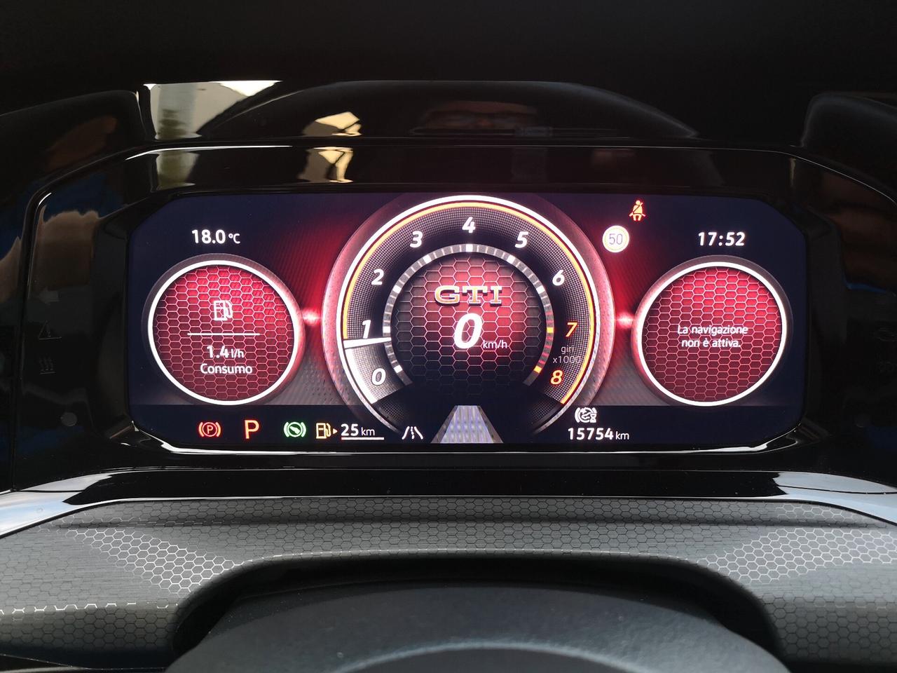 Volkswagen Golf GTI 2.0 TSI DSG - TETTO MATRIX CERCHI 19'