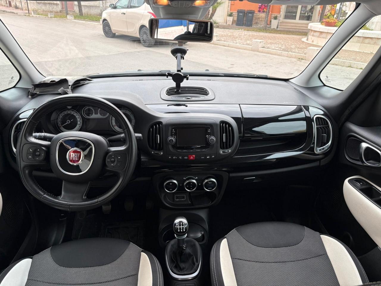 FIAT 500L 1.6 MJT TREKKING BICOLORE OTTOB 2017 DISTRIBUZ ESEGUITA PERFETTA