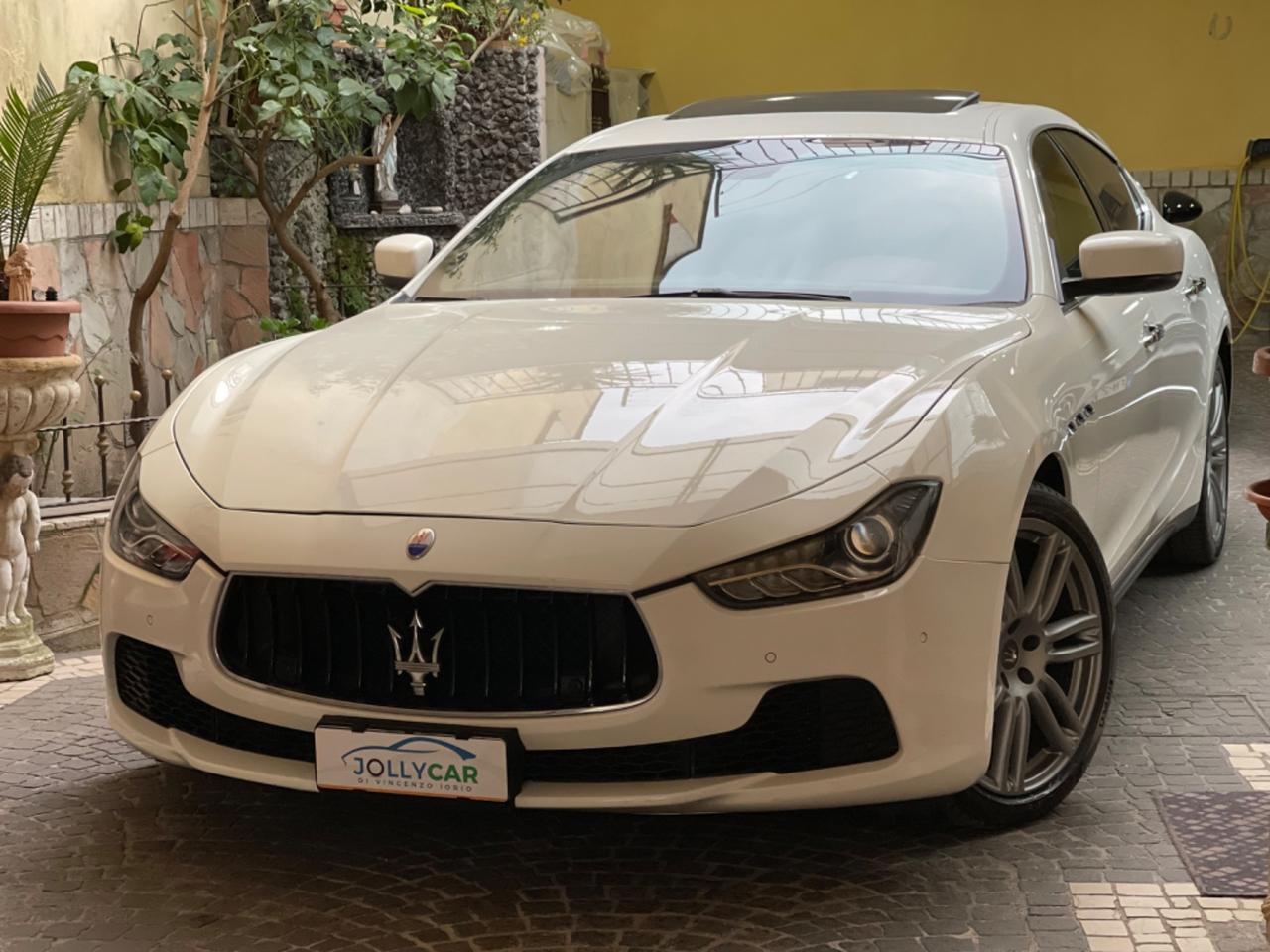Maserati Ghibli V6 Diesel 275 CV,INTERNI CARTIER,TETTO APRIBILE.