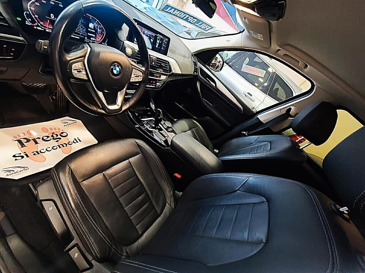 Bmw X3 2.0 TDI X-DRIVE **ANNO 2021**KM CERT BMW