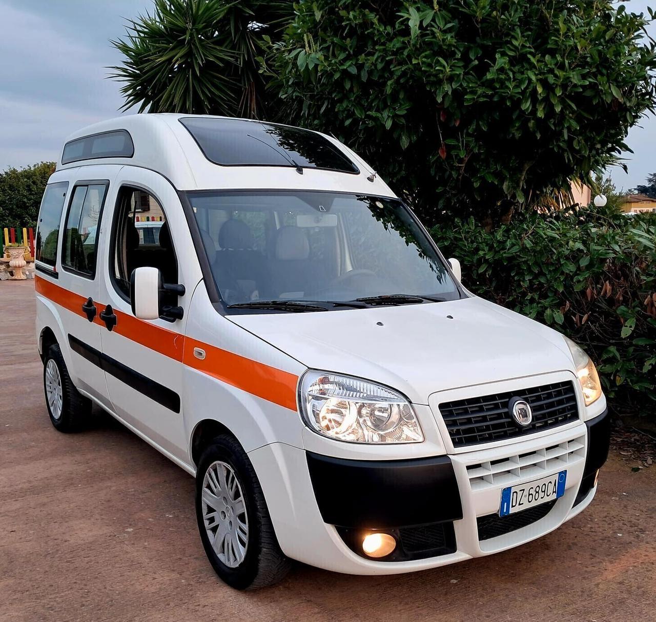 Fiat Doblo Doblò 1.9 120cv TETTO ALTO TRASPORTO DISABILI