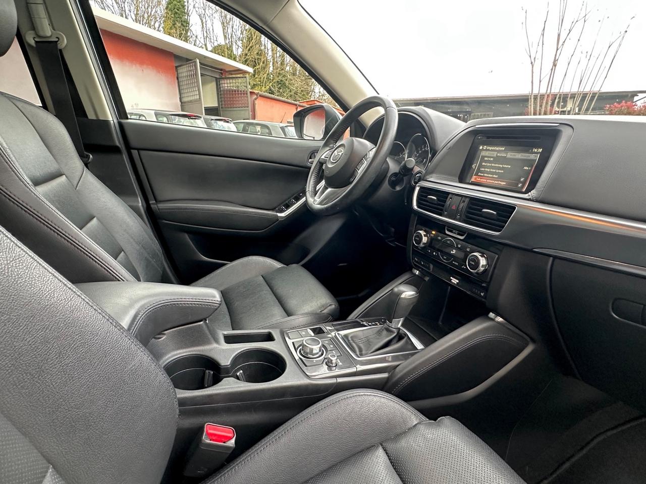 Mazda CX-5 2.2L Skyactiv-D 175CV 4WD Exceed Tetto Pelle Navi Traino Bose Service Permute Rate Garanzia