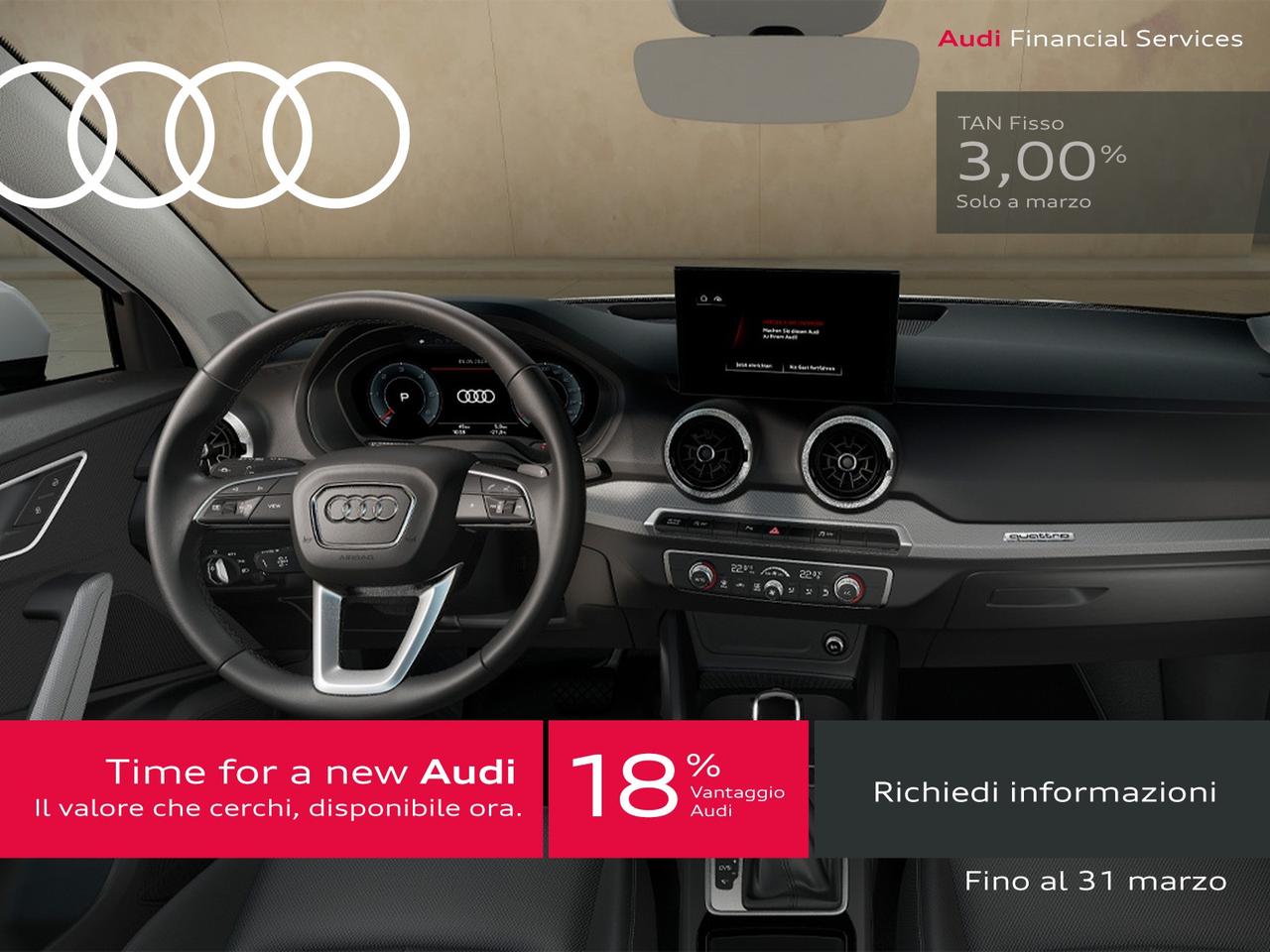 Audi Q2 35 2.0 tdi business advanced quattro s-tronic