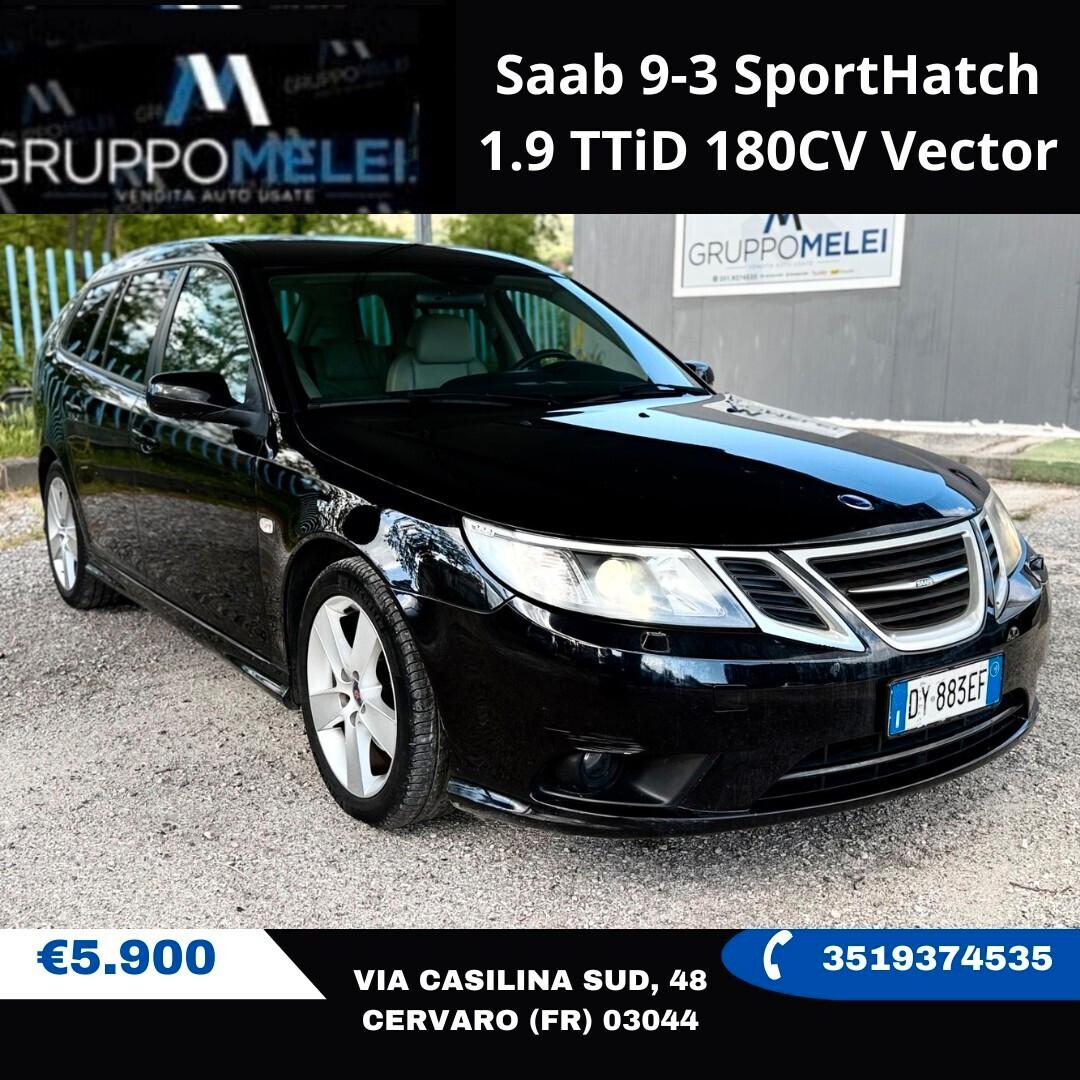 Saab 9-3 SportHatch 1.9 TTiD 180CV Vector