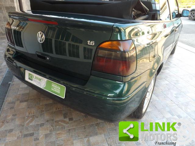 VOLKSWAGEN Golf Cabriolet 1.6 con impianto GPL E 74040 km