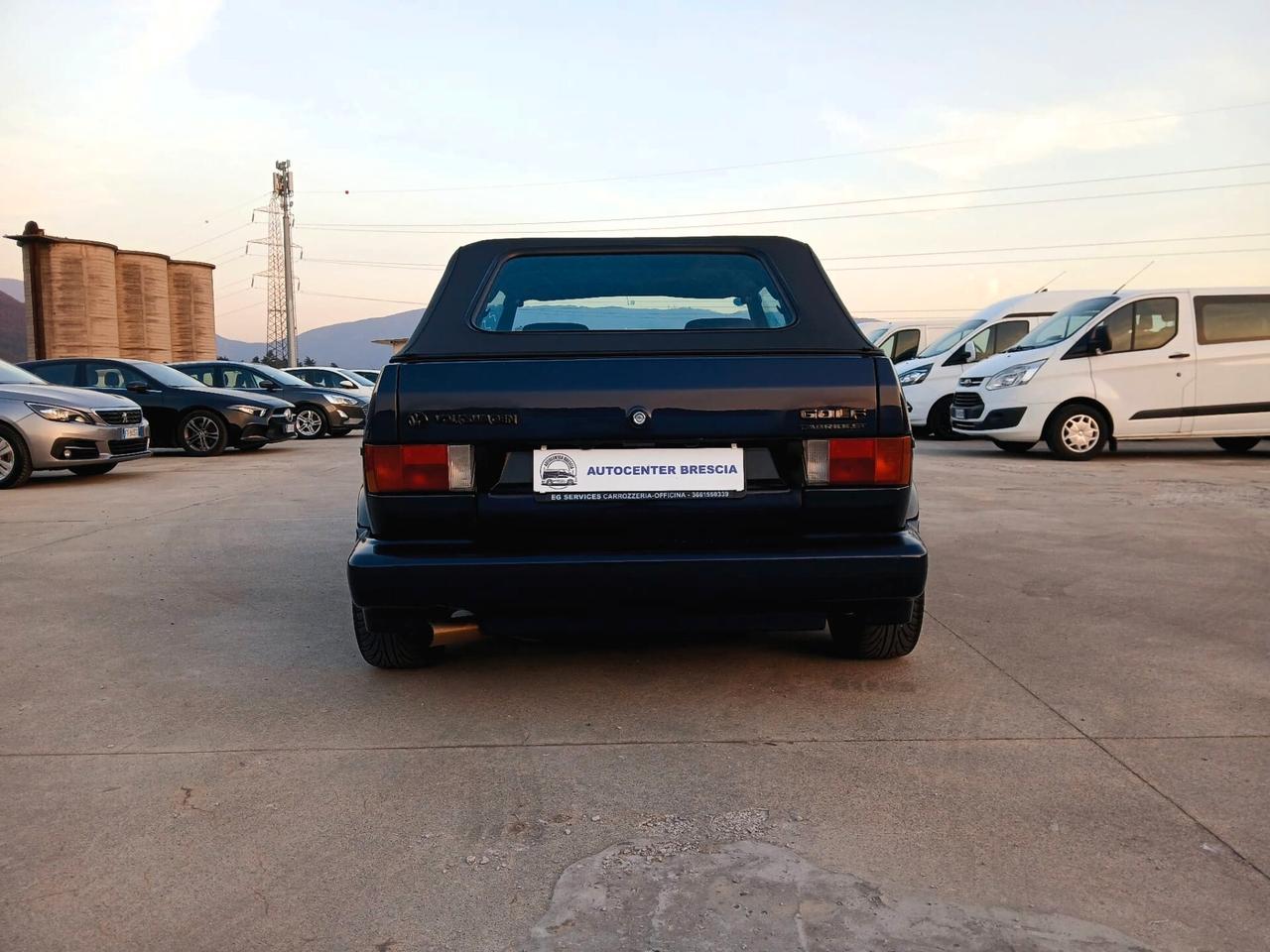 VOLKSWAGEN GOLF CABRIOLET MK1 1982 DECAPPOTTABILE