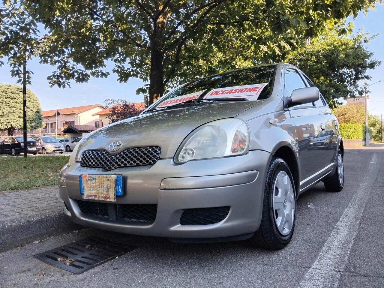 Toyota Yaris 1.0i 16V cat 5 porte KM 130 IDEALE PER NEO PATENTATI A 2.499 EURO