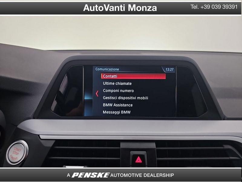 BMW X3 X3 xdrive20d Business Advantage 190cv auto my19