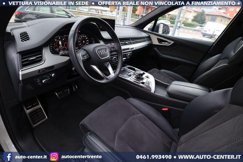 Audi Q7 50 TDI 3.0 quattro SLINE S-LINE 7POSTI GANCIO