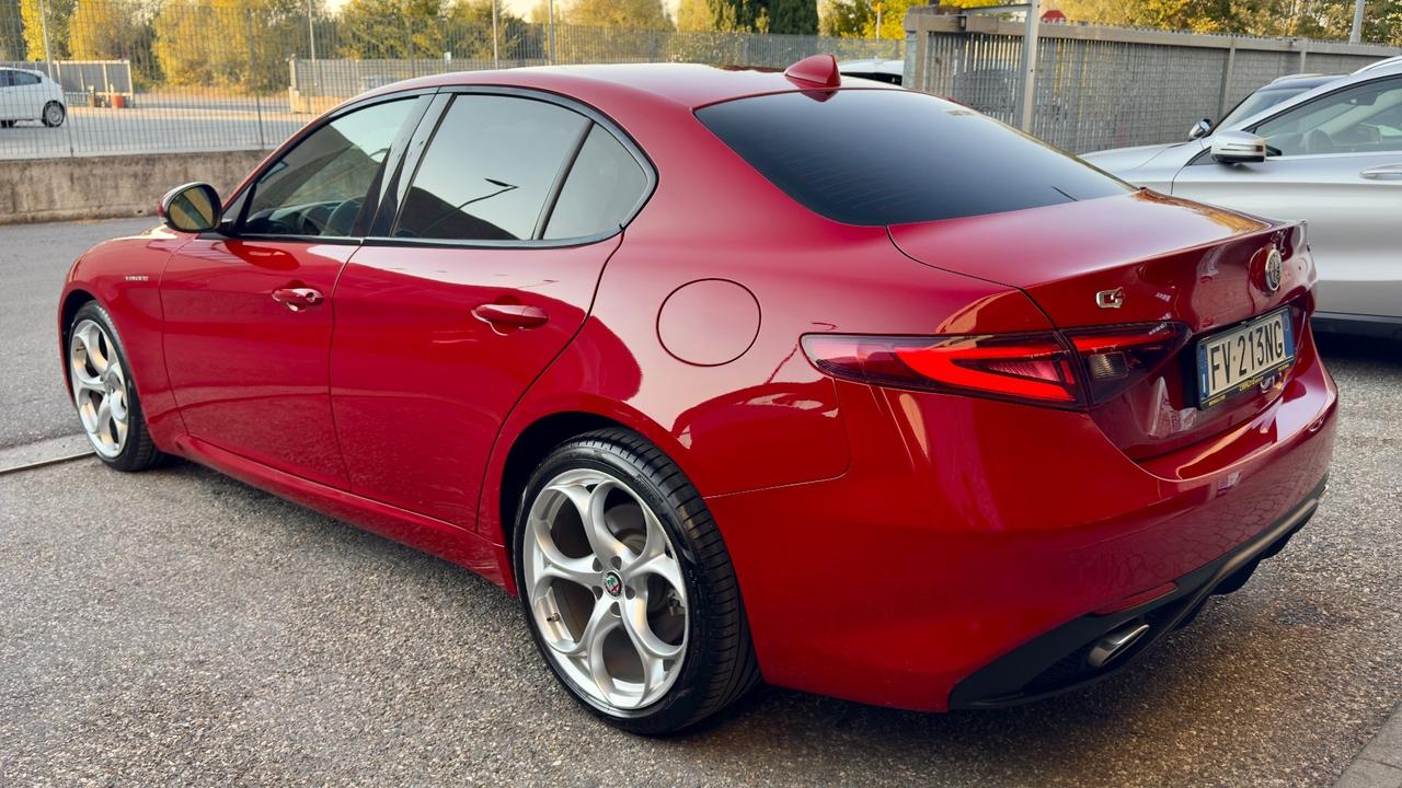 ALFA ROMEO GIULIA 2.2 Q4 VELOCE TURBODIESEL 210CV - SEDILI ELETTRICI IN PELLE RISCALDABILI, VOLANTE RISCALDATO, FULL LED