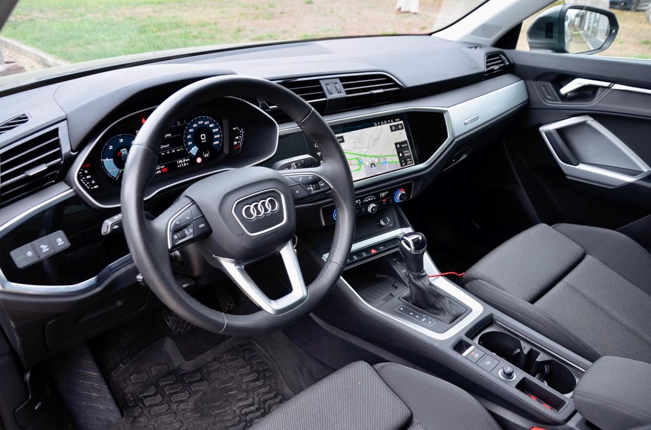 AUDI Q3 SPORTBACK 35 2.0 TDI S LINE EDITION 150cv S-TRONIC, GARANZIA AUDI 2/2027, SERVICE AUDI, UFF ITALIANA, EURO 6E, TETTO, FULL LED, RETROCAMERA, PERMUTE