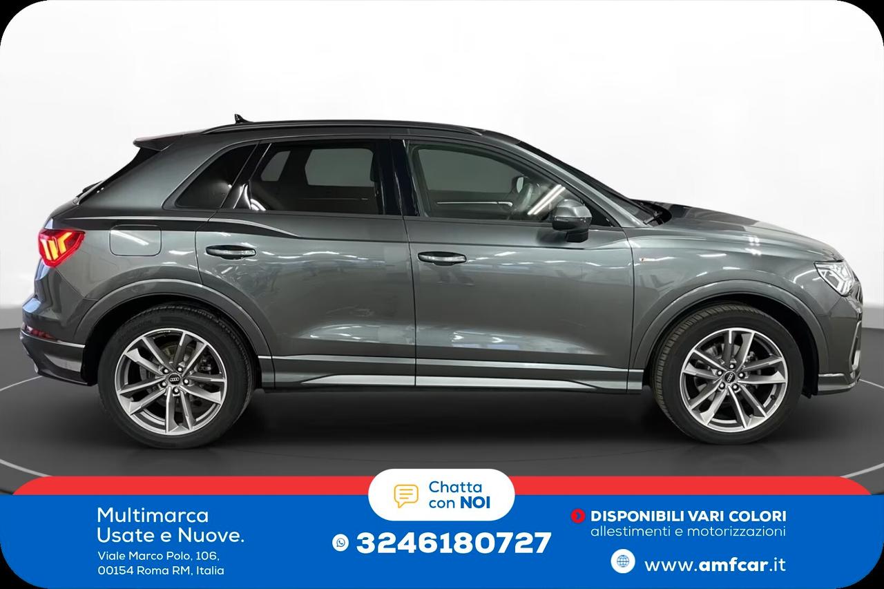 Audi Q3 35 TDI S tronic S Line Navi Pano Matrix cerchi 19