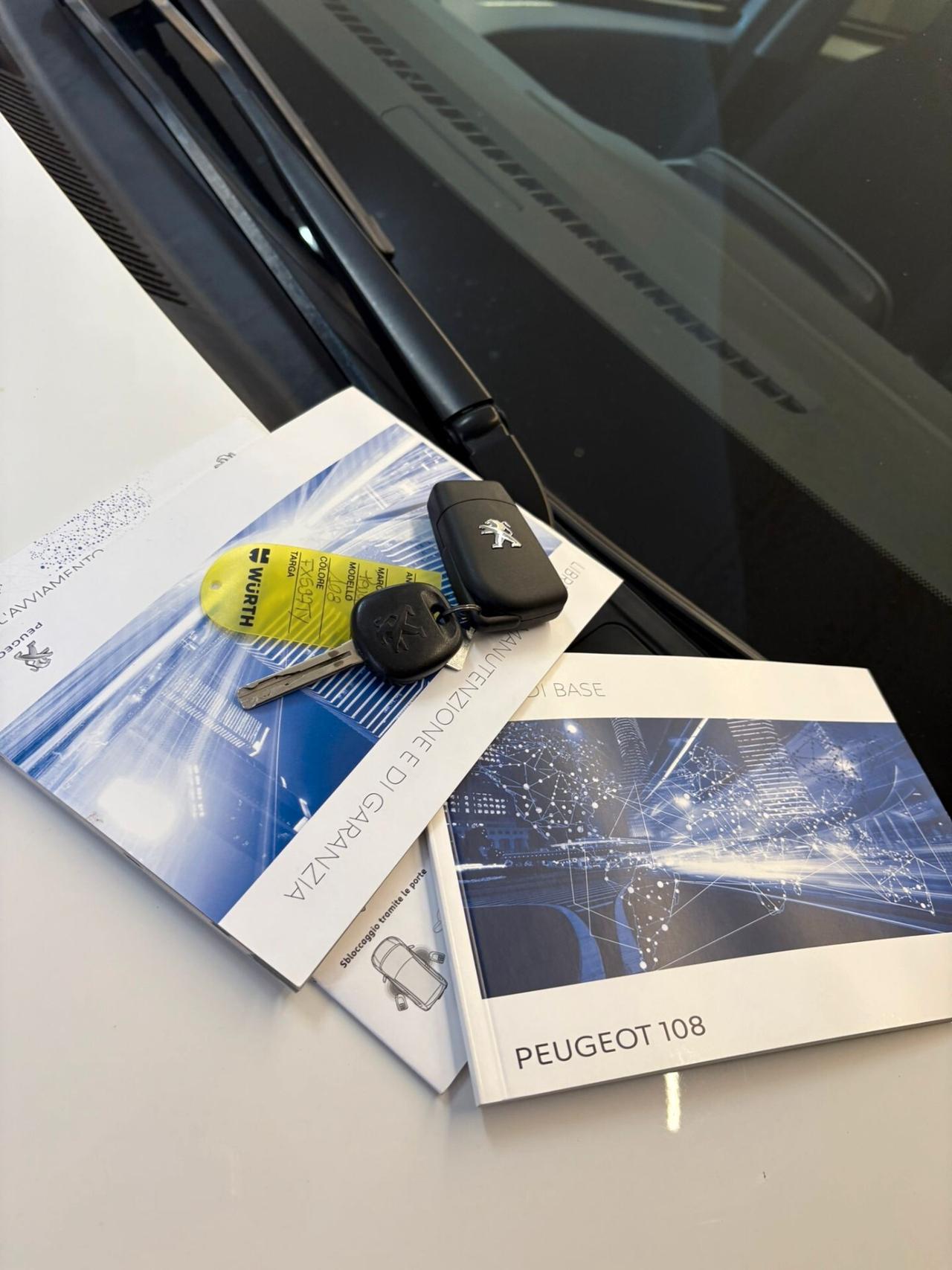 Peugeot 108 1000cc 72cv VTi 5 porte Allure