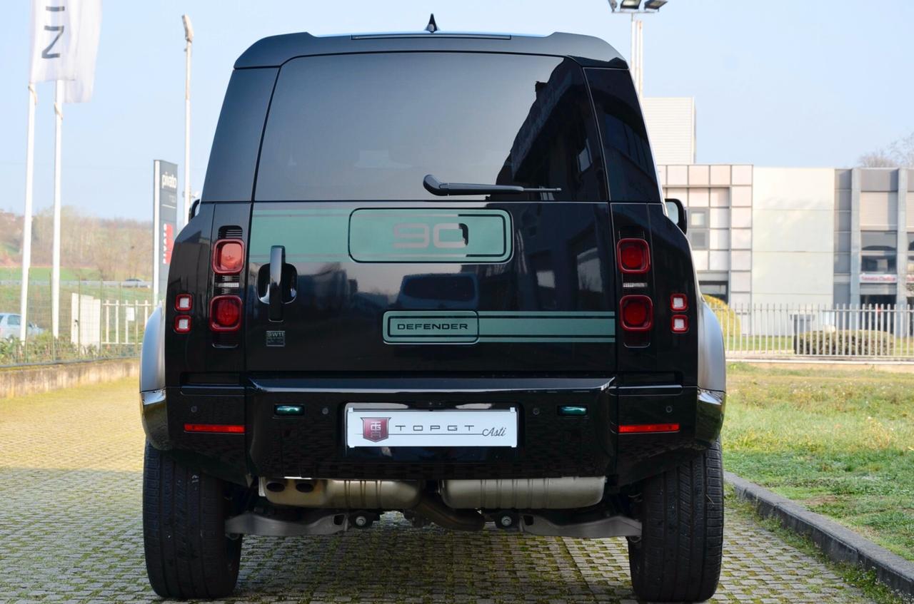 LAND ROVER DEFENDER 90 3.0d i6 MHEV SW11 LIMITED EDITION AWD 200cv AUT, 1 OF 50, PARI AL NUOVO, GARANZIA LAND ROVER 3/2029, UNICOPROPRIETARIO, SERVICE LAND ROVER, PERMUTE