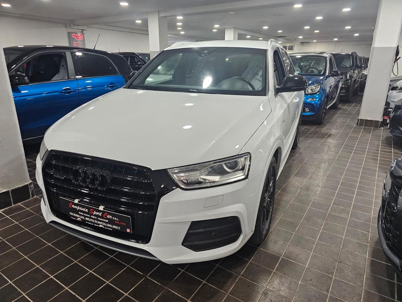 NUOVA AUDI Q3 S-LINE IDENTITY BLACK S-TRONIC 2.0 TDI 150CV QUATTRO