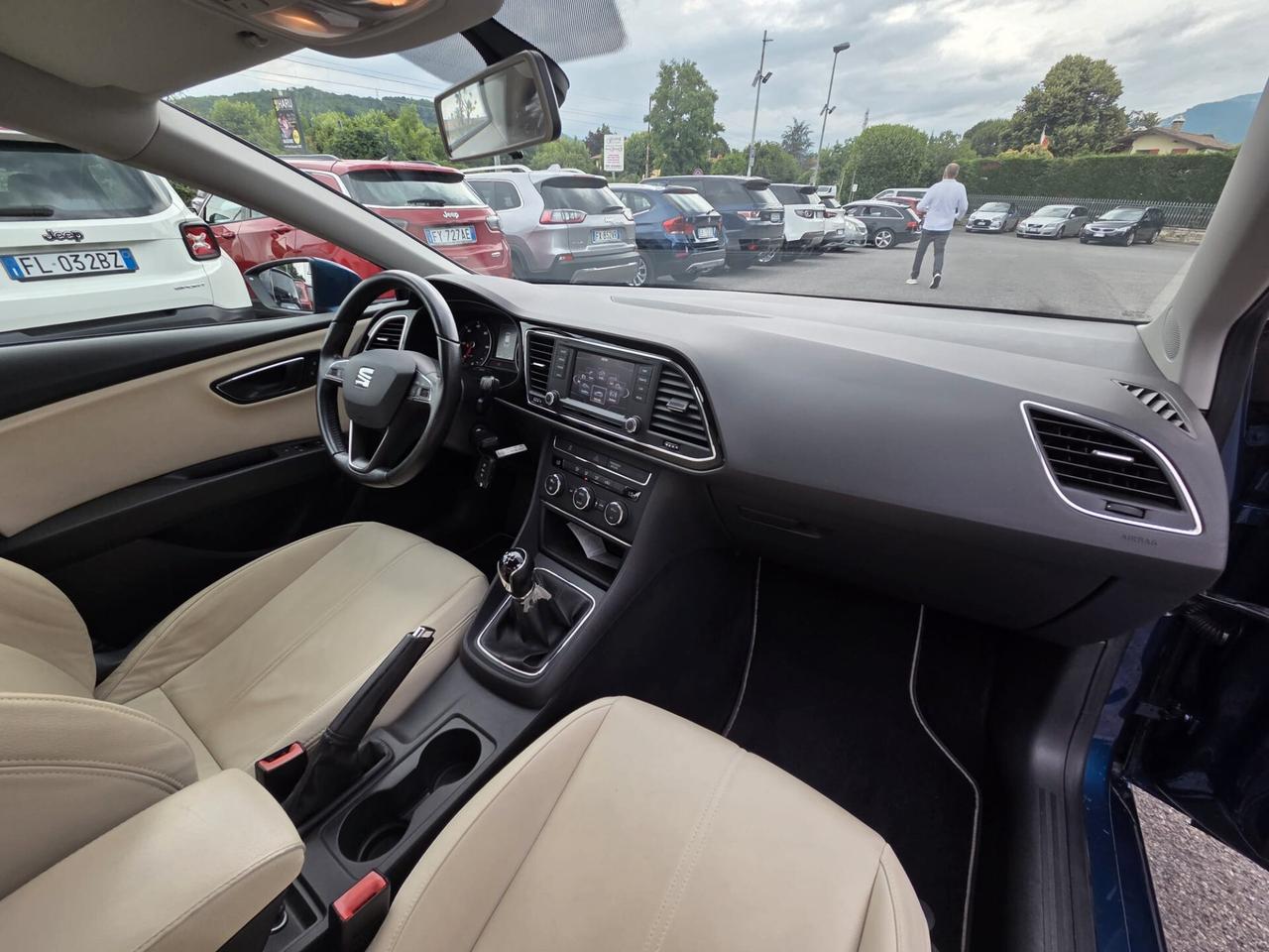 Seat Leon 1.6 TDI 105 CV 5p. Start/Stop Business LED *uniproprietario*tagl-certificati*pelle*full led*