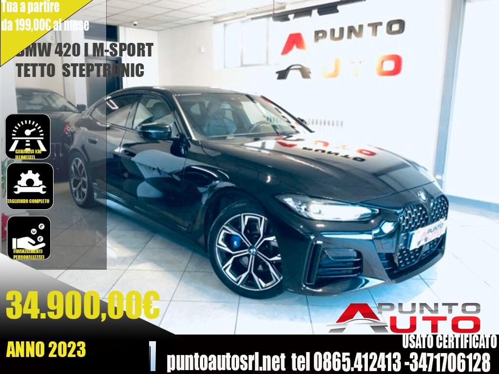 Bmw 4er Gran Coupe 420i Msport coupè tetto pelle